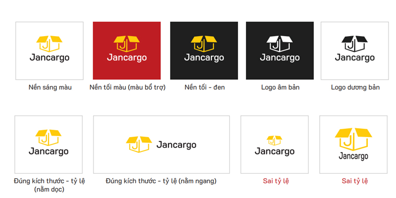 Thiết kế logo và nhận diện thương hiệu Jancargo